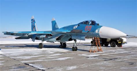 SNAFU!: 33 years ago, legendary Soviet/Russian ship-based naval fighter Sukhoi Su-33 performed ...