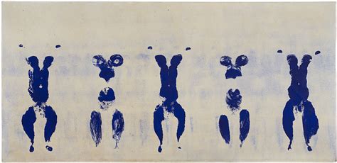 Untitled Anthropometry (ANT 100) [Yves Klein] | Sartle - See Art ...