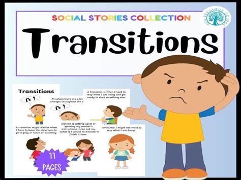 Transitions Social Story | Teaching Resources