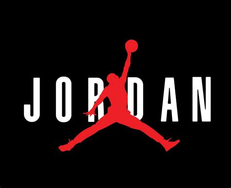 Jordan Brand Logo Symbol Design Clothes Sportwear Vector Illustration ...