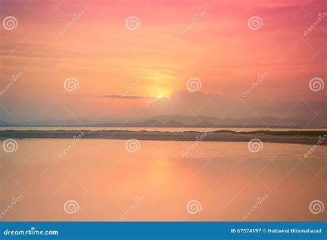 Beautiful Seascapes at Sunset Stock Image - Image of blue, dramatic ...