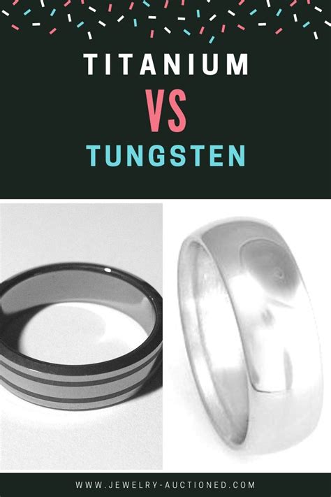 Tungsten Vs. Titanium Jewelry - Which One Is Best? | Jewelry Auctioned