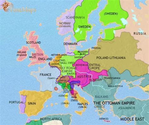 European History at time of the Renaissance and Reformation