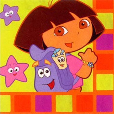 Dora the Explorer 'Star Catcher' Small Napkins (16ct)