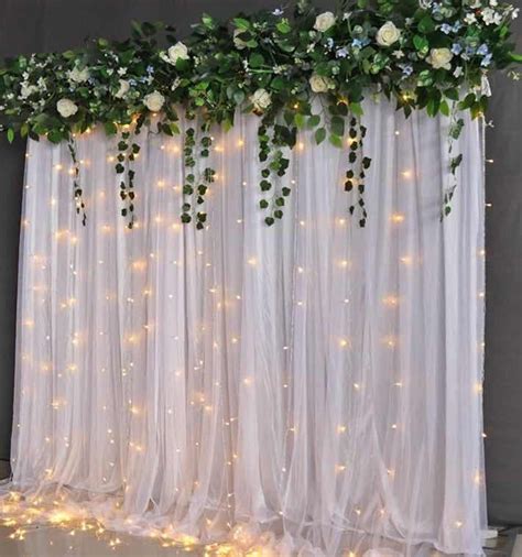 White tulle backdrop curtains chiffon backdrops photography etsy uk – Artofit