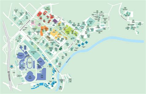 University Of Hawaii At Manoa Campus Map - campus map