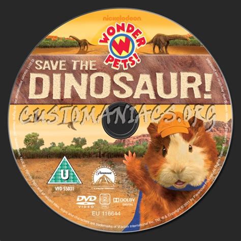 Wonder Pets! Save the Dinosaur! dvd label - DVD Covers & Labels by ...