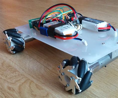 Mecanum Wheel Robot - Bluetooth Controlled : 5 Steps (with Pictures ...