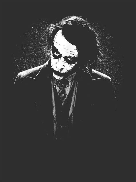 Mens The Dark Knight Dark Joker Digital Art by Nvt90 - Fine Art America