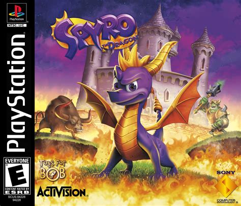 I made a PS1 cover : r/Spyro