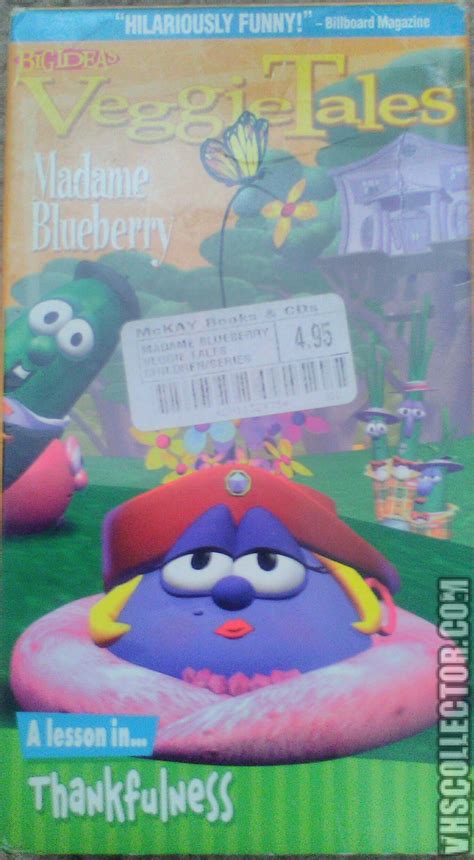 VeggieTales: Madame Blueberry | VHSCollector.com