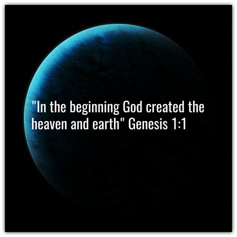 in the beginning god | St. John's Lutheran Church & Wee Care Learning Center