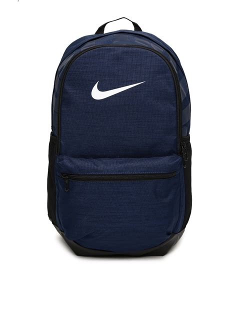 Buy Nike Unisex Navy Printed Brasilia Medium Training Laptop Backpack - Backpacks for Unisex ...