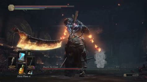 Dark Souls III Yhorm The Giant Boss Fight [My 2nd Try]😎 - YouTube