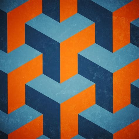 blue and orange pattern graphic - Google Search | Pattern art, Graphic patterns, Geometric art