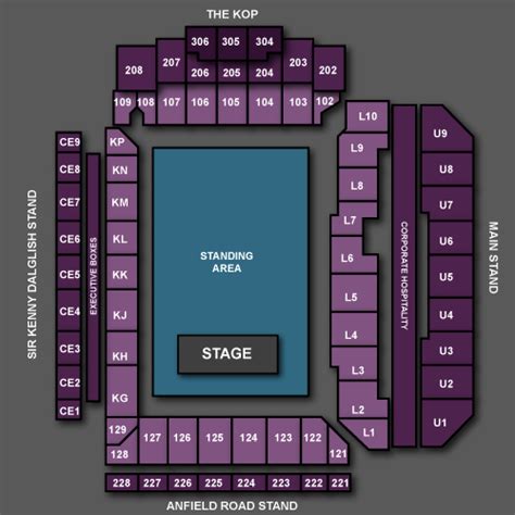 Liverpool Echo Arena Seating Plan