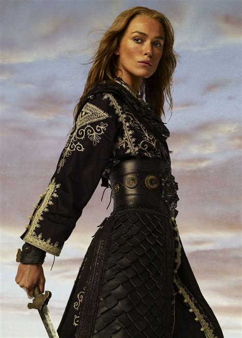 Celebrities, Movies and Games: Keira Knightley as Elizabeth Swann - The Pirates of the Caribbean