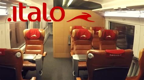 On board the Italian High Speed Train Italo - YouTube