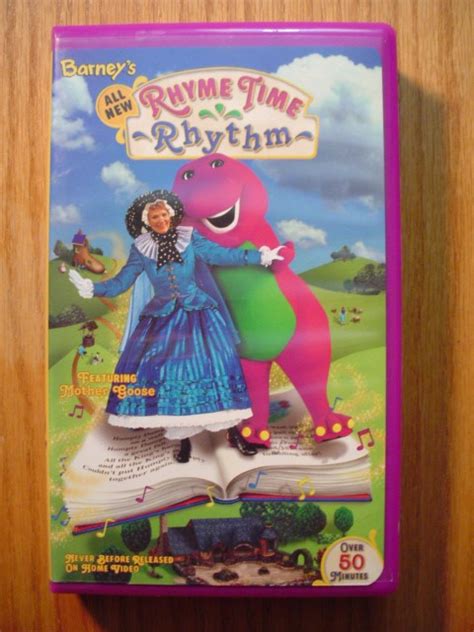 Barney's RHYME TIME RHYTHM VHS VIDEO | eBay