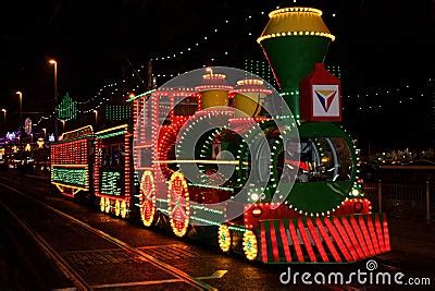 Blackpool Illuminations Tram Editorial Image - Image: 21844235