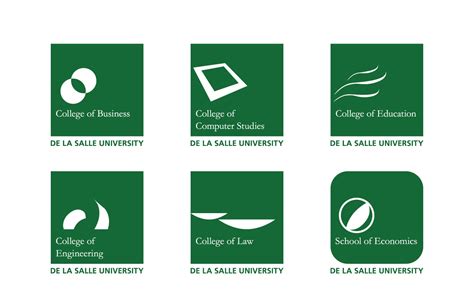 DLSU college logos :: Behance