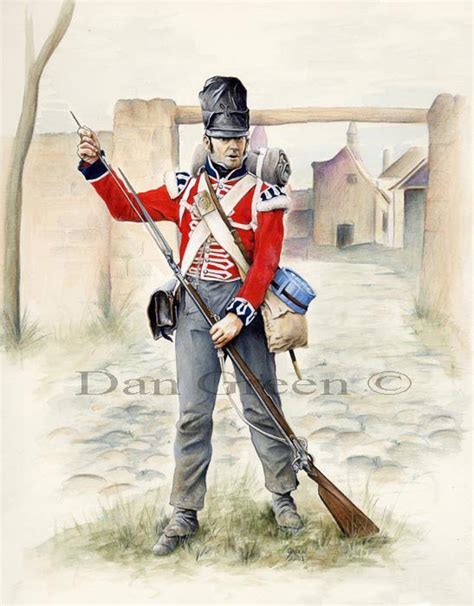 The British at Waterloo. British Army Uniform, British Uniforms ...