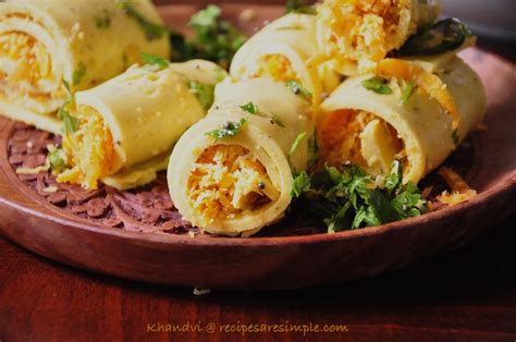 Khandvi | Gujrati Besan Roll Snack Recipe