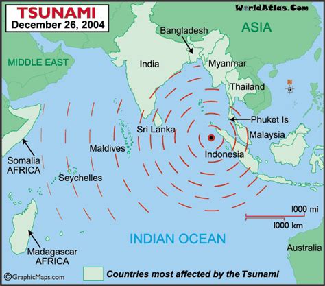 Tsunamis | Tsunami, Map, Indian ocean