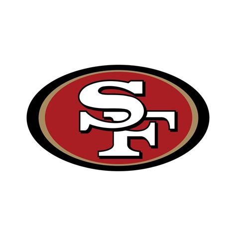 San Francisco 49ers logo on transparent background 15863738 Vector Art at Vecteezy