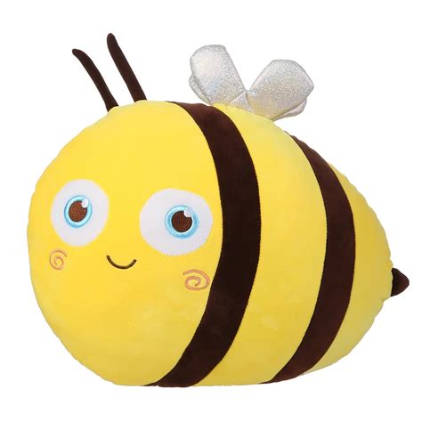 Custom Cute Stuffed Animal Toy Bumble Bee With Wings Plush Yellow Bumble Bee Toy - Buy Bee Plush ...