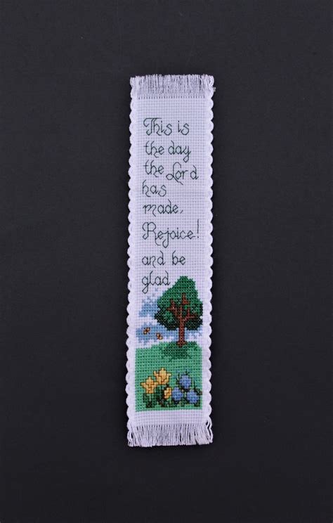 Cross Stitch Scripture Bookmarks - Etsy