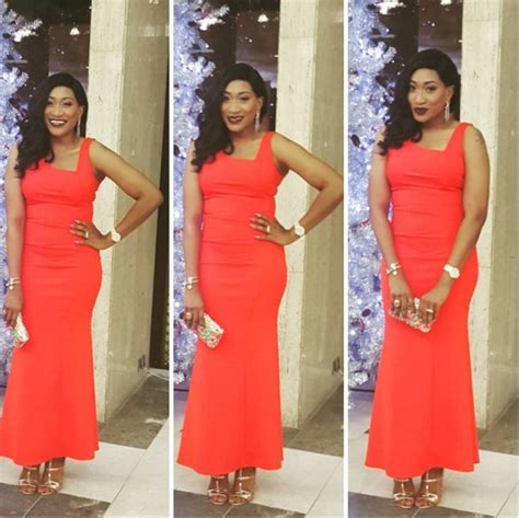 Oge Okoye Lovely In Red Gown For An Xmas Party (Photo) - Celebrities ...