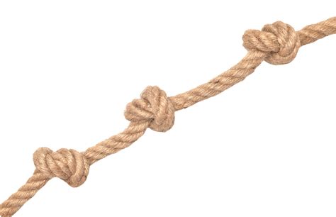 newtonian mechanics - Which is stronger, rope or rope with knots ...