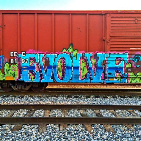 Train graffiti | Graffiti murals, Train graffiti, Freight train graffiti