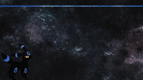 Shiny Umbreon - Nebula Wallpaper by DrBoxHead on DeviantArt