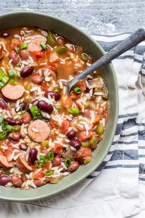 Andouille Sausage with Red Beans and Rice - Maebells