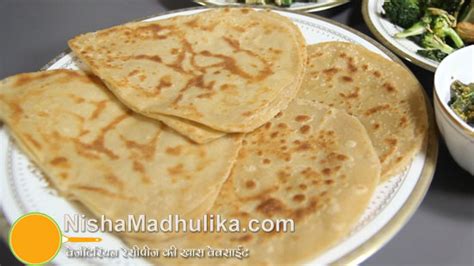 Plain Paratha Recipe - How to make Paratha? - Nishamadhulika.com