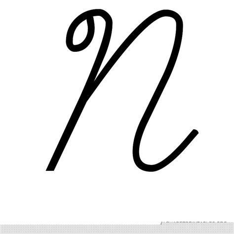 Uppercase Cursive N | Free Images at Clker.com - vector clip art online ...