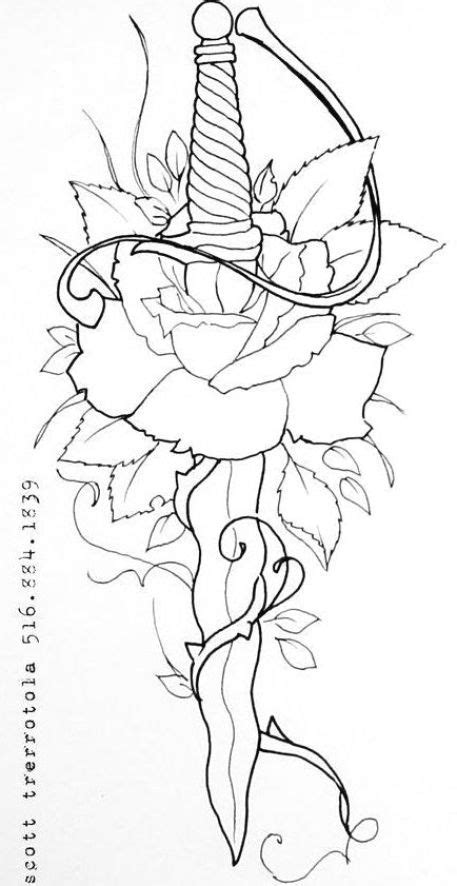 tattoo stencils outline simple | Tattoo stencil outline, Traditional tattoo drawings, Rose tattoos