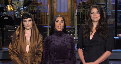 Believe It Or Not Kim Kardashian Slayed SNL Monologue [VIDEO] – Sam Sylk