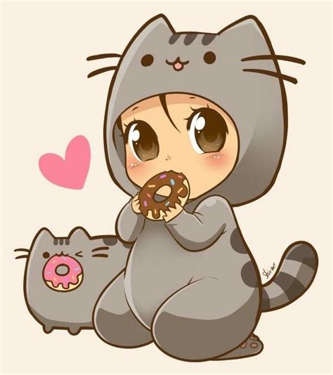 Todos amamos a pusheen | Pusheen cute, Pusheen cat, Cute kawaii drawings