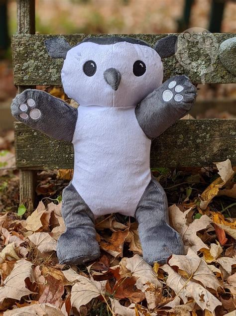 I made a plush owlbear! : r/plushartists