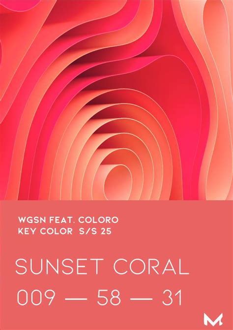 WGSN + COLORO Key Colors Spring/Summer 2025 - moject in 2023 | Color ...