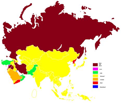 Mappers opinions on Asian countries | TheFutureOfEuropes Wiki | FANDOM ...