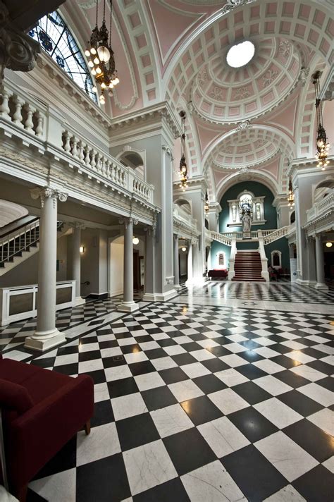 Woolwich Town Hall, Alfred Brumwell Thomas 1903-5. Entrance Hall. Photograph by Derek Kendall ...