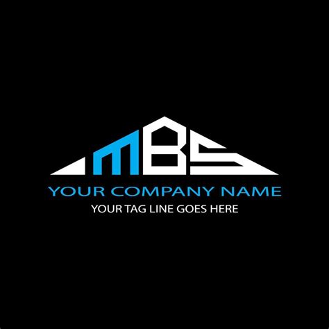 MBS letter logo creative design with vector graphic 8048366 Vector Art ...