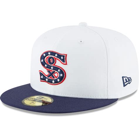 Chicago White Sox New Era Cooperstown Collection Wool 59FIFTY Fitted Hat - White - Walmart.com ...