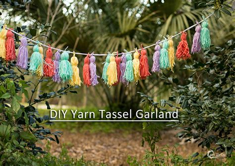 Yarn Tassel Garland - Wayfaring Clan