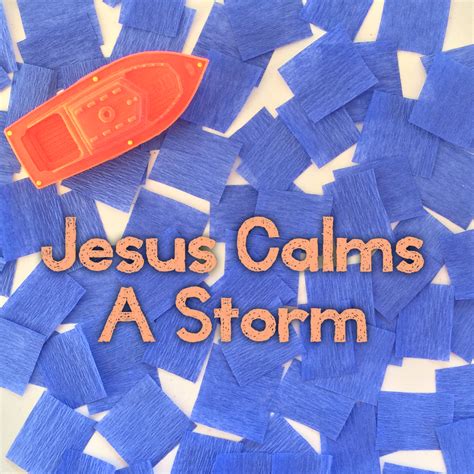 faith sprouts: Jesus Calms a Storm