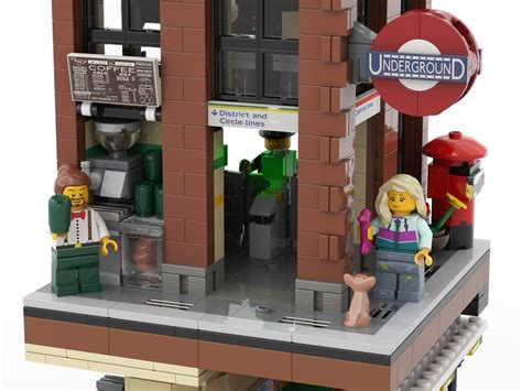 Someone's Made 'Brick Lane' Tube Station From LEGO | Londonist